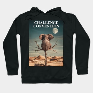 Surreal Elephant: Challenge Convention Hoodie